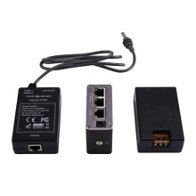 For Starlink 24V Input POE Injector Splitter Industrial Max 65w Output 10/100/1000Mbps