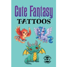 Cute Fantasy Tattoos by Dover Publications Inc Paperback Book