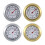Plastic Thermometers Hygrometer Auto Measure Thermometers-A 2