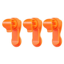 Magnet Buckle Set Bicycle Outdoor Cycling Water Bag Straw Automatic Locking Clip Orange