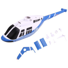 RC Toy Helicopter Upgrade C138 Fuselage Shell Kit for RC ERA C138 Bell 206 1:33 RC Toy Helicopter Parts