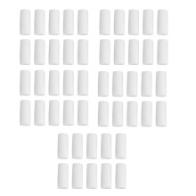50 Pcs Silicone Finger Tube Protector Toe Sleeves for Friction Pain Relief Foot Care Tool Finger Protect
