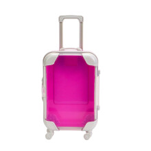 Miniature Suitcase Toy Hot Pink 2.9 x 5.1 in