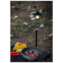 Outdoor Camping Desktop Light Stand Ultra-Light Portable Aluminum Alloy Lighting Atmosphere Light Bracket Hook