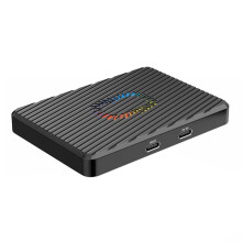 Obudowa Dysku Twardego M.2 NVMe i NGFF SSD z Dwoma Zatokami USB3.2 Gen2 O Prędkości Transferu 10 Gb/S i Adapterem Box Box dla Dysków Twardych M.2