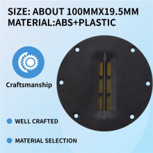 2Pcs Horns 4 Inches Pneumatic Tweeter Aluminum Ribbon Tweeter Ribbon Speaker for Ribbon Tweeter Tweeter Heads Horns