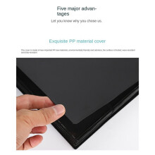 Large Capacity Card Collection Book, Waterproof & Dustproof, Board Game Card Collection Red