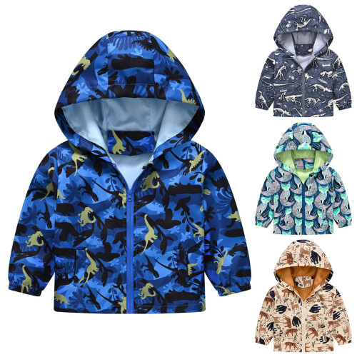 Raincoat for Toddler Boys Waterproof Lightweight Poncho