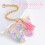 Personalized Initial Keychain Handle for Tumbler with 1