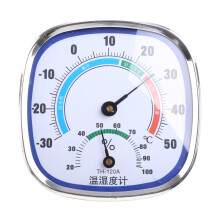 Indoor Outdoor Thermometer Hygrometer Practical Analog Humidity