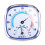 Indoor Outdoor Thermometer Hygrometer Practical Analog Humidity 1