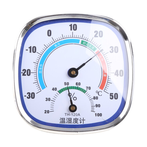 Indoor Outdoor Thermometer Hygrometer Practical Analog Humidity