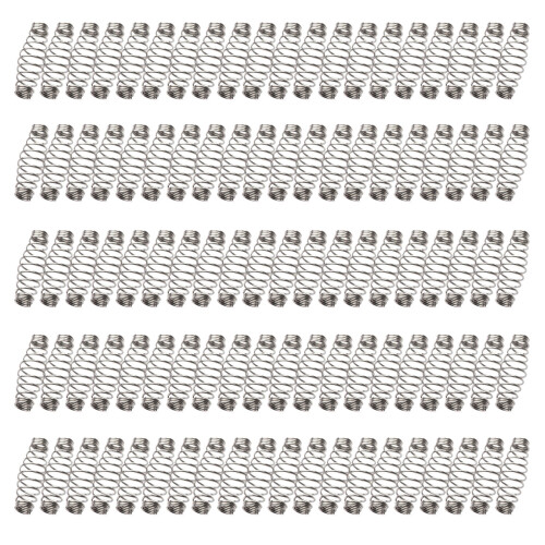 100pcs Fish Hook Spring Baits Feeders Lures Trap Accessories-L