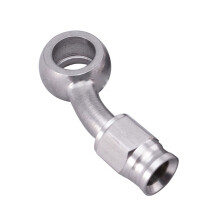 1PC Brake Pipe Fittings Adaptor Swivel-Horizontal 28 degree