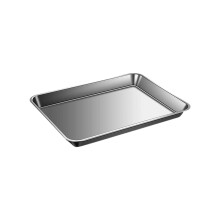 Backform aus 304-Edelstahl mit flachem Boden für Gebäck und-32cm