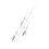 Glow Fish String Hook Angelköderhaken für Salzwasser Sabiki-Weiß 1