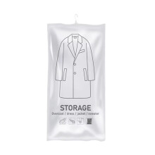 Hanging Vacuum Storage Bags, Hanging Space Saver Bags, Hanging Storage Bags for Clothes for Suits, Dress, Jacket M