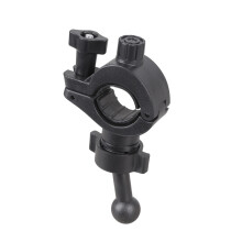 Robuste 17-mm-Kugelkopf-Klemmhalterung mit Gummipolster für