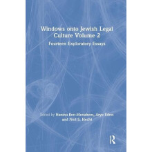 Windows onto Jewish Legal Culture Volume 2 Paperback Book