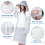 EVA Rain Poncho Reusable Adult 2-Pack Waterproof with 3