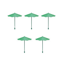 Parapluie pour plantes, Installation facile, décoration-Vert