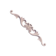 Decorative Carved Wooden Appliques Onlays-Model A 35X5.5X0.8cm
