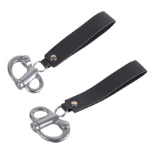 2Pcs SCBA Mask Quick Release Clip with Leather Handle Quick