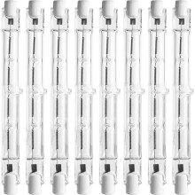 Ampoule halogène R7s 500 W 118 mm, dimmable, blanc chaud 2800 K, pour lampadaire de bureau ou de maison, lot de 8, classe F
