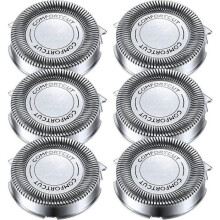 Têtes de rasoir de rechange, compatibles avec les séries 1000 à 5000, lot de 6, lavables, lames durables