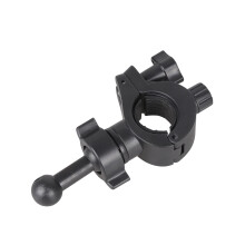 Robuuste 17 mm kogelkopklembevestiging met rubberen pad voor