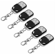 Garagedeurafstandsbediening, 4 knoppen, 868 MHz, bereik van 30 m, zelflerende code, inclusief batterij