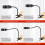 Support de Microphone de diffusion, support de micro-30cm 8