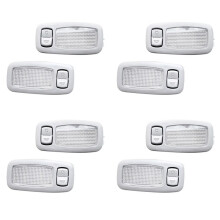 8x Lámpara de Tocador Interior de Luz de Techo de Coche Izquierda y Derecha para I45 YF Sonata / AVANTE MD Forte / Koup K3 2011-2015