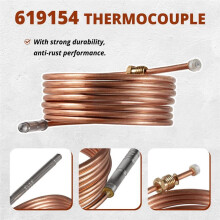 619154 Thermocouple Fits for N300 N300.3 Series RV Refrigerators for 2 Way 3 Way Models