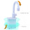 Remplacement réaliste de jouet de robinet de vaisselle avec-Gris 8