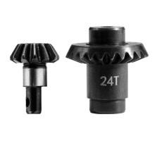RC Car Upgrade Steel Alloy Overdrive Helical Axle Gear Set Kit for 1/24 RC Crawler FMS FCX24 RC Car Upgrade Parts A