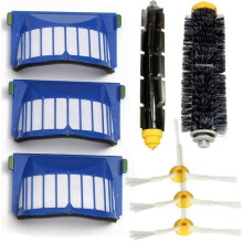 Robotstofzuigerborstelset, 8-delige onderhoudsset voor de 600-serie, inclusief vervangende accessoires.