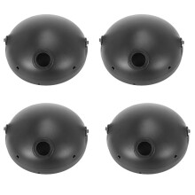 4X Motorcycle Headlight Base 7-Inch Retro Motorcycle Modified Headlight Base LED Headlight Shell Base