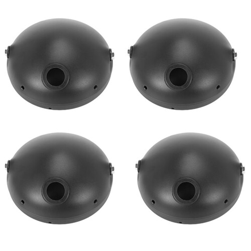4X Motorcycle Headlight Base 7-Inch Retro Motorcycle Modified Headlight Base LED Headlight Shell Base
