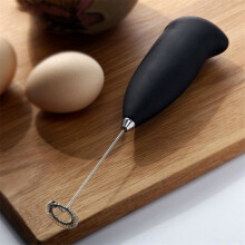 Handmixer van roestvrij staal, draagbare melkschuimer voor koffie en lattes, menggereedschap