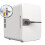 Compact portable mini fridge 6 L white 1