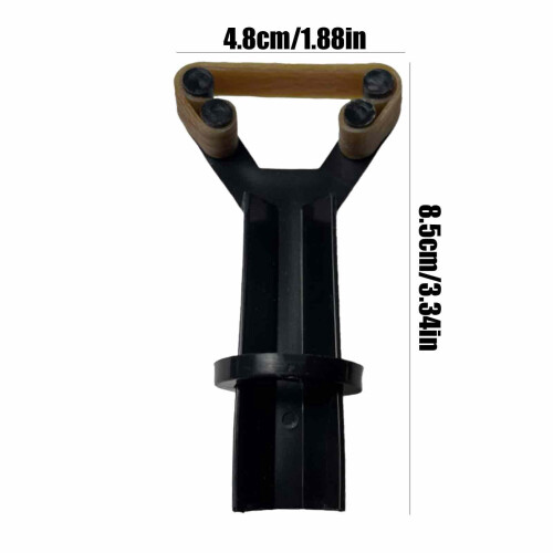 Snooker Cue Tip Clamp 13mm Glue-On with Elastic Band 1