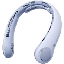 Kannettava kaulatuuletin, Handsfree-käyttöinen kaulajäähdytin, 5 nopeusasetusta, 5000 mAh akku, kevyt henkilökohtainen jäähdytyslaite