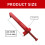 2Pcs Brick Liner Runner Leveling Tool, Brick Liner Clamps Runner 3