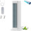 Portable Wall Mounted Air Conditioner, No-Drill Compact Quiet Cooling Unit, White, 1 Piece 1