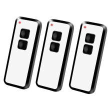 Universal Garage Door Remote Control Compatible with Novotron 522, 524, 502, 512, 433.92 MHz, 3 Pack