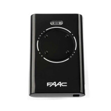 Remote Control for Garage Door Opener, 4-Channel, 868 MHz, Black, Compact Wireless Transmitter