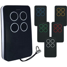 Universal Remote Control for Automatic Rolling Gate, Multi Frequency Code, 1 Pc Red S449-QZ2/QZ4 Compatible Automatic Ga