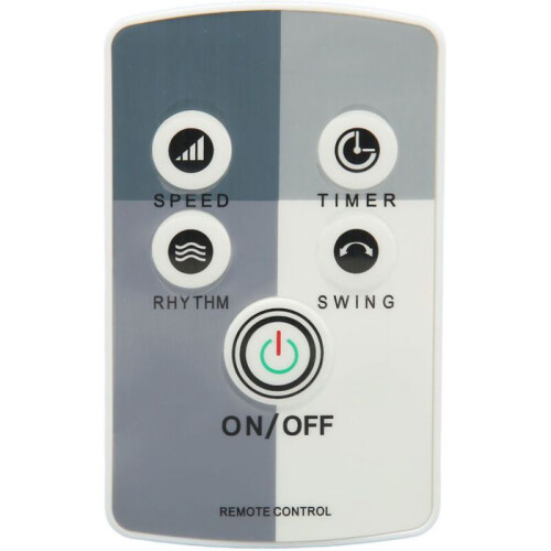Universal Fan Remote Control, Easy Access Replacement Remote for Ceiling Fans, White, Compact Handheld Design