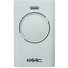 Remote Control, 2 Channel, Self-Learning Programming, Black, Compact Wireless Controller for Everyday Use